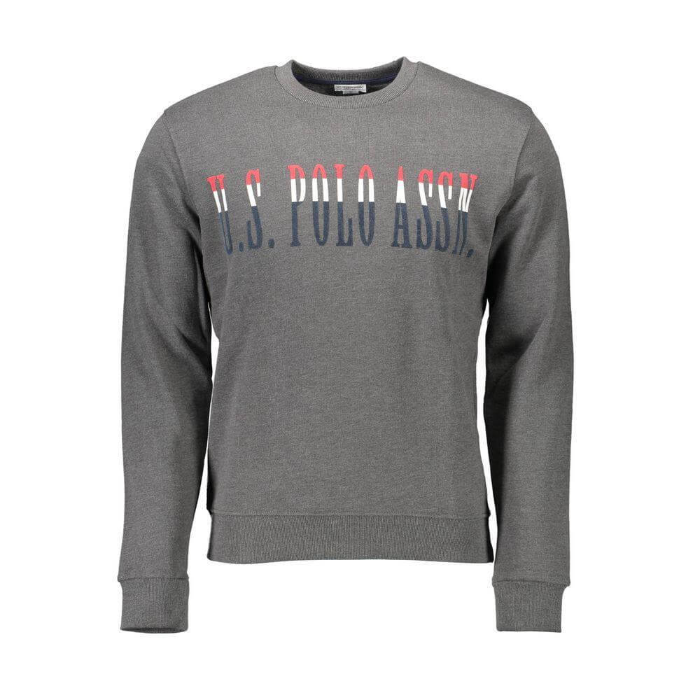 U.S. POLO ASSN. Gray Cotton Men's Sweatshirt