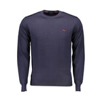Harmont & Blaine Blue Wool Sweater
