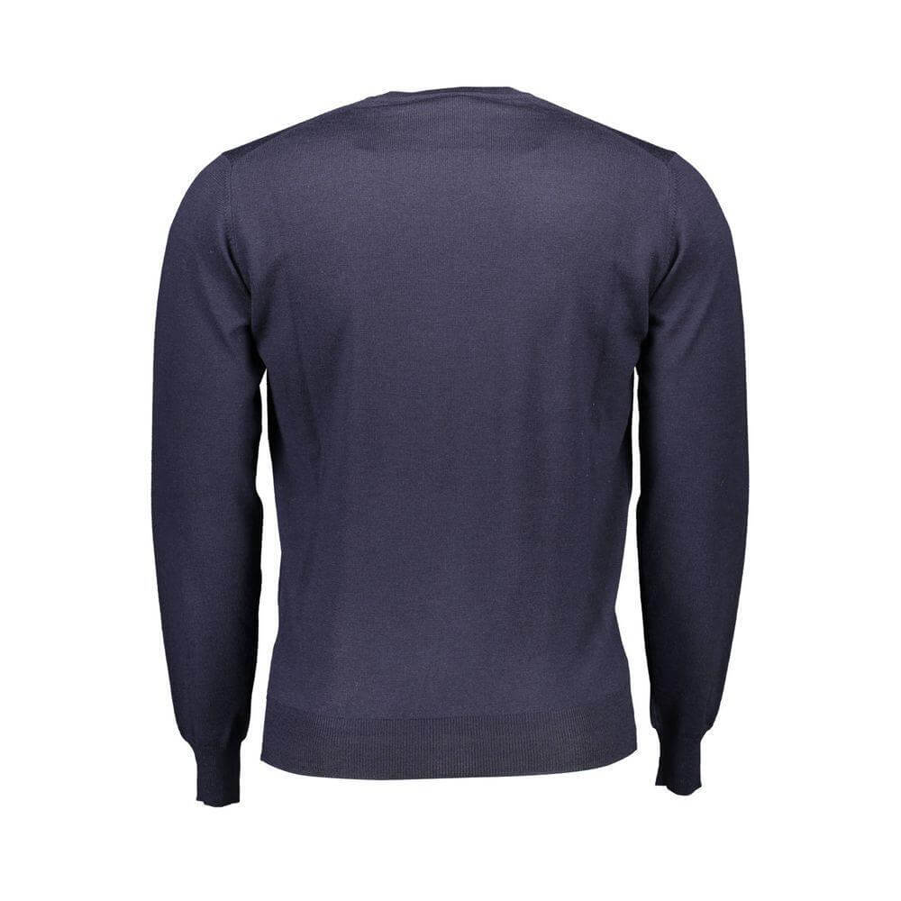Harmont & Blaine Blue Wool Sweater