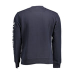 Napapijri Blue Cotton Men Sweater