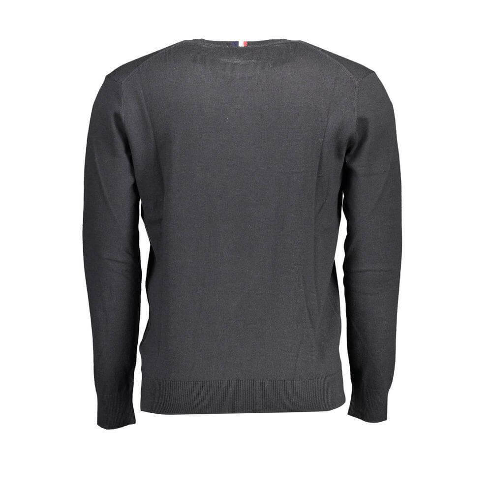 U.S. POLO ASSN. Black Cotton Sweater