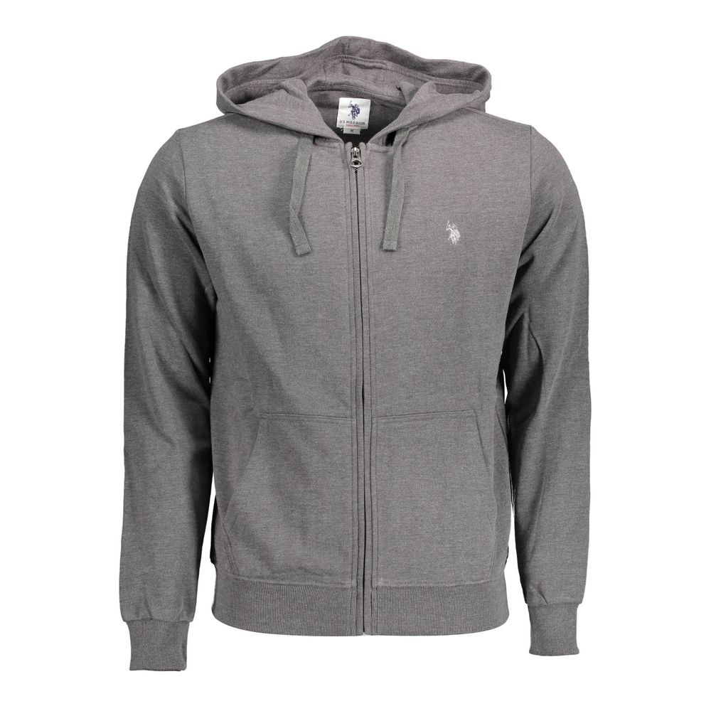 U.S. POLO ASSN. Gray Cotton Sweatshirt
