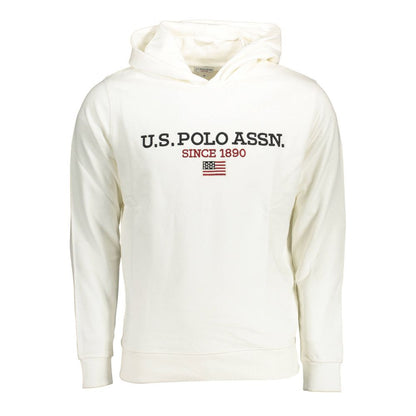 U.S. POLO ASSN. White Cotton Men's Sweatshirt