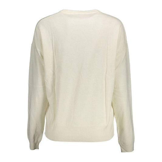 U.S. POLO ASSN. White Wool Sweater US-16959-XL