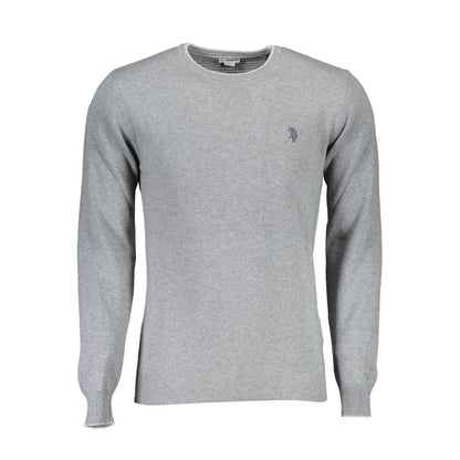 U.S. POLO ASSN. Gray Wool Men's Sweater
