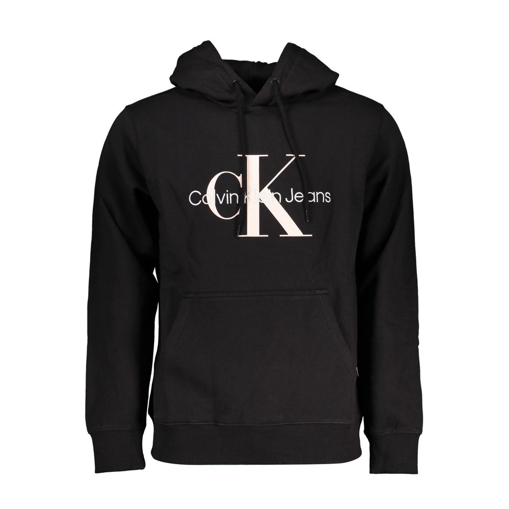 Calvin Klein Black Cotton Men Sweater