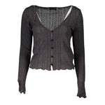 Guess Jeans Gray Viscose Sweater
