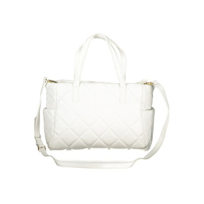 Mario Valentino White Polyurethane Women's Bag