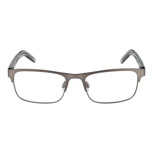 Converse Gray Men Glasses Frame full-rim rectangular style with grey acetate material and demo lenses.
