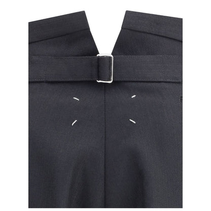 Margiela Black Wool Dress Pants