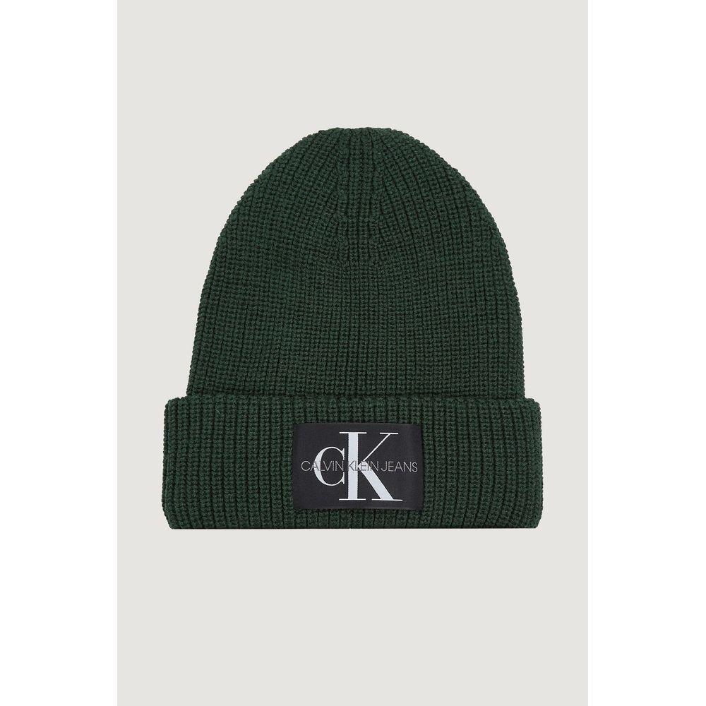 Calvin Klein Jeans Green Cotton Caps Baseball Hat