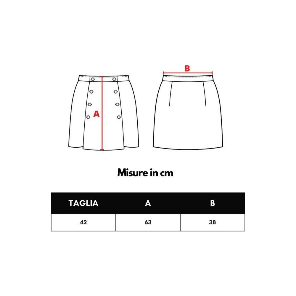 Gucci Black Wool Midi Skirt