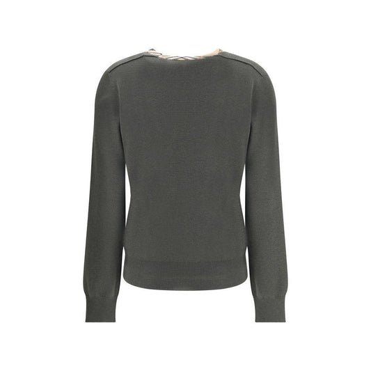 Burberry Wool Pullover with Check