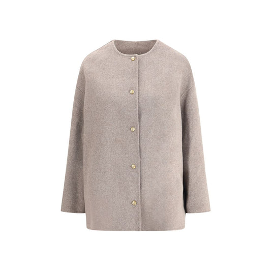 Loulou De Saison Gray Wool Coat