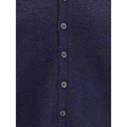 Margiela Blue Wool Cardigan