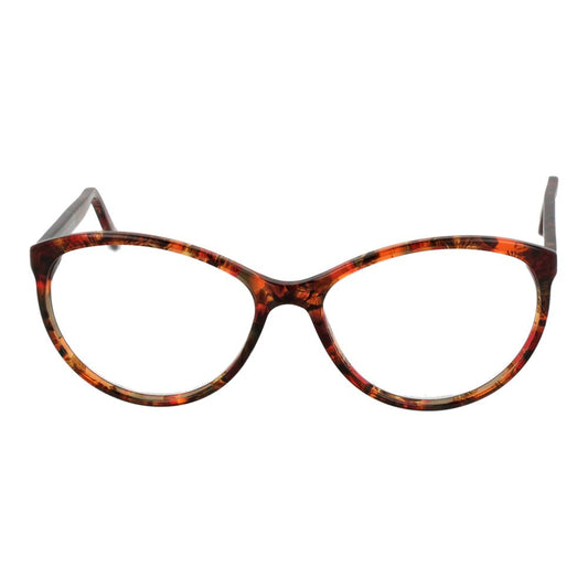 Andy Wolf Brown Unisex Glasses Frame, acetate full-rim cat eye design with demo lenses, 54-14-140 size, fashion eyewear.