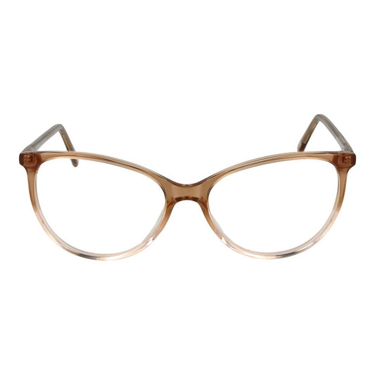Andy Wolf Brown Unisex Glasses Frame in acetate with cat eye design and full-rim style for men and women.