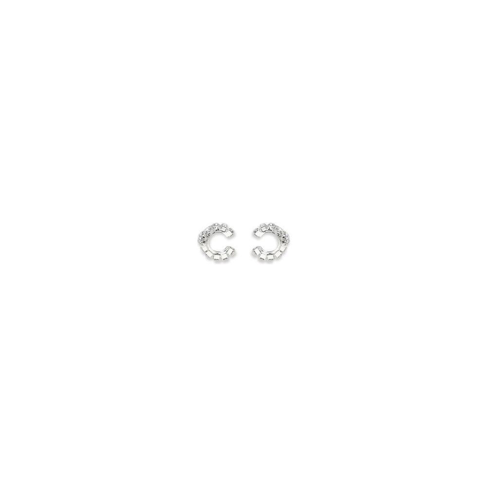 Magda Butrym Strass Earrings MA-714725SILVER-ONE SIZE