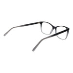 Andy Wolf Black Unisex Glasses Frame in full-rim acetate, cat eye style, shown with black plastic demo lenses and no spring hinge.