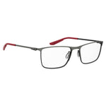 Under Armour Black Metal Frames, glasses model UA5006G003F71 with black metal frame, dimensions 57/18/140 mm, for men.