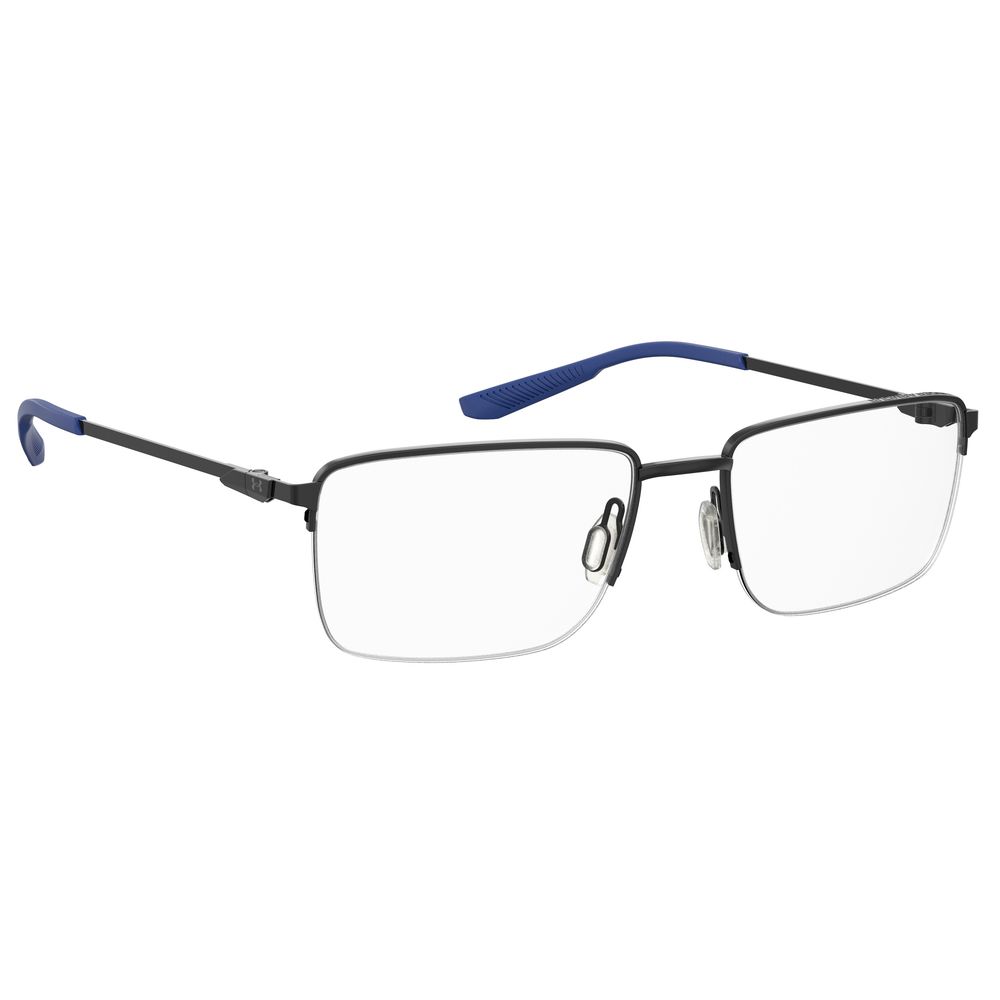 Under Armour Black Metal Frames - Metal glasses for men with size 55/18/140 mm, color black, model UA5016G003F51