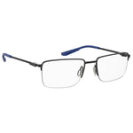 Under Armour Black Metal Frames - Metal glasses for men with size 55/18/140 mm, color black, model UA5016G003F51
