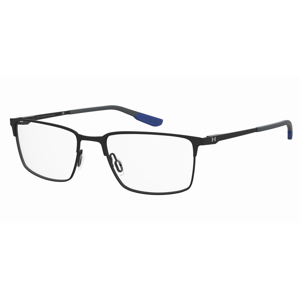 Under Armour Black Metal Frames precision glasses, model UA5058XLG003G, featuring 60/20/150mm measurements.