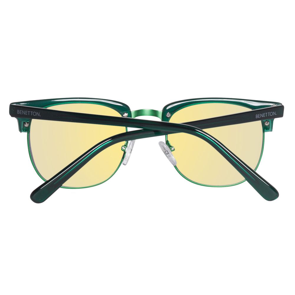 Benetton Green Acetate Sunglasses BEBE997S04AC