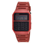 Casio Red Resin Watch CACA53WF4BAC