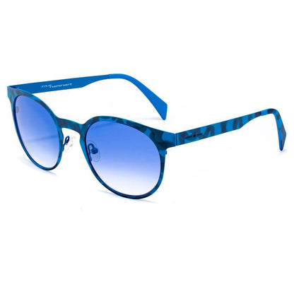 Italia Independent Blue Metal Sunglasses