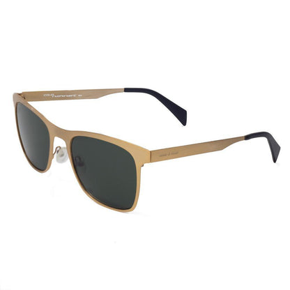 Italia Independent Gold Metal Sunglasses