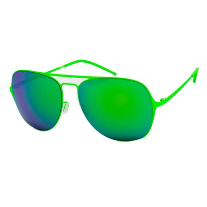 Italia Independent Green Metal Sunglasses