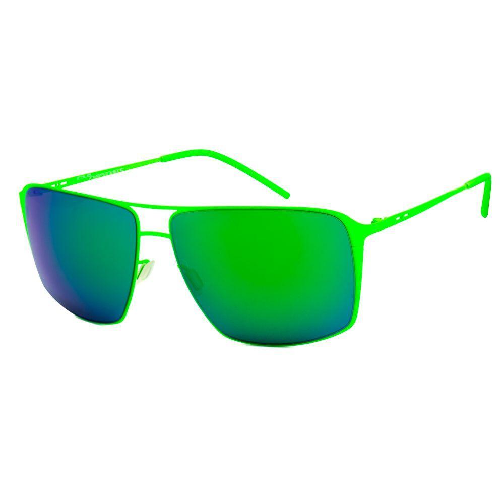 Italia Independent Green Metal Sunglasses