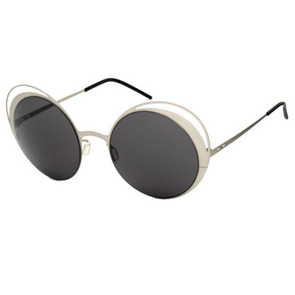 Italia Independent Gray Metal Sunglasses