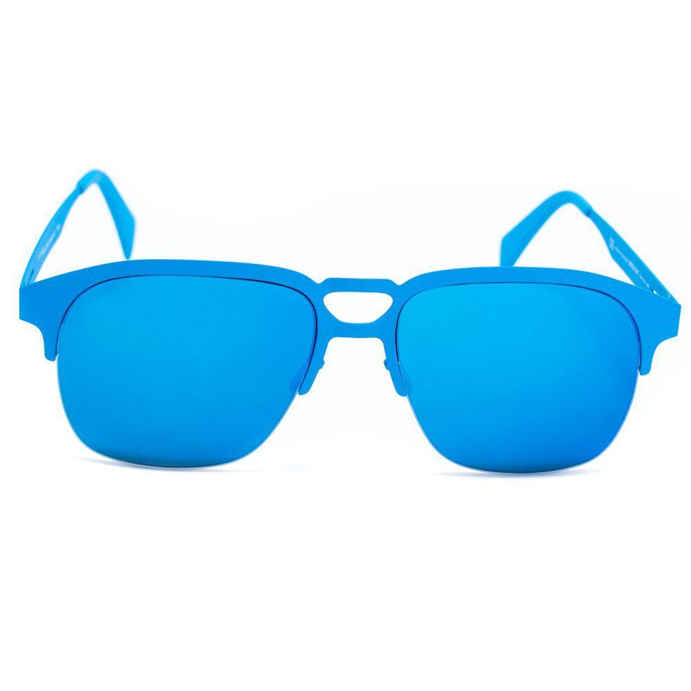 Italia Independent Blue Metal Sunglasses