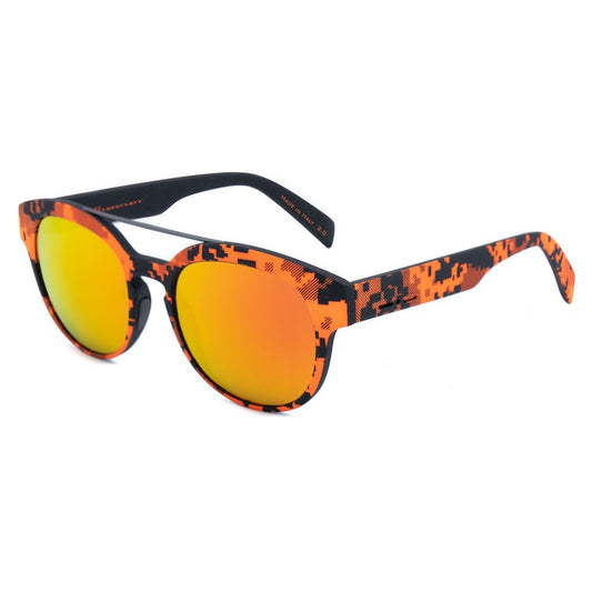 Italia Independent Orange Acetate Sunglasses