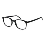 Andy Wolf Black Unisex Glasses Frame, full-rim acetate, oval style with demo lenses, size 54-19-145, includes branded case.