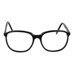 Andy Wolf Black Unisex Glasses Frame made from acetate with full-rim square design, size 54-16-145. Includes branded case.