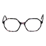 Andy Wolf Black Unisex Glasses Frame in full-rim acetate, size 52-15-140, with square style and demo lenses, shipped with branded case.