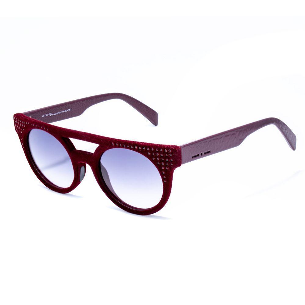 Italia Independent Bordeaux Acetate Sunglasses