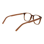 Andy Wolf Brown Unisex Glasses Frame in acetate material with full-rim square design, featuring brown color and demo lenses.