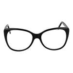 Andy Wolf Black Unisex Glasses Frame, full-rim acetate with round style, demo lenses included.