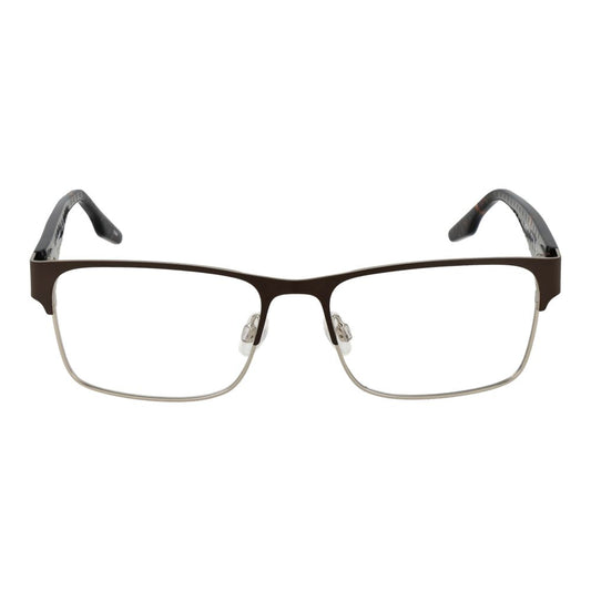 Converse Brown Men Glasses Frame in acetate full-rim style with demo lenses, size 54-16-145, and rectangle shape.