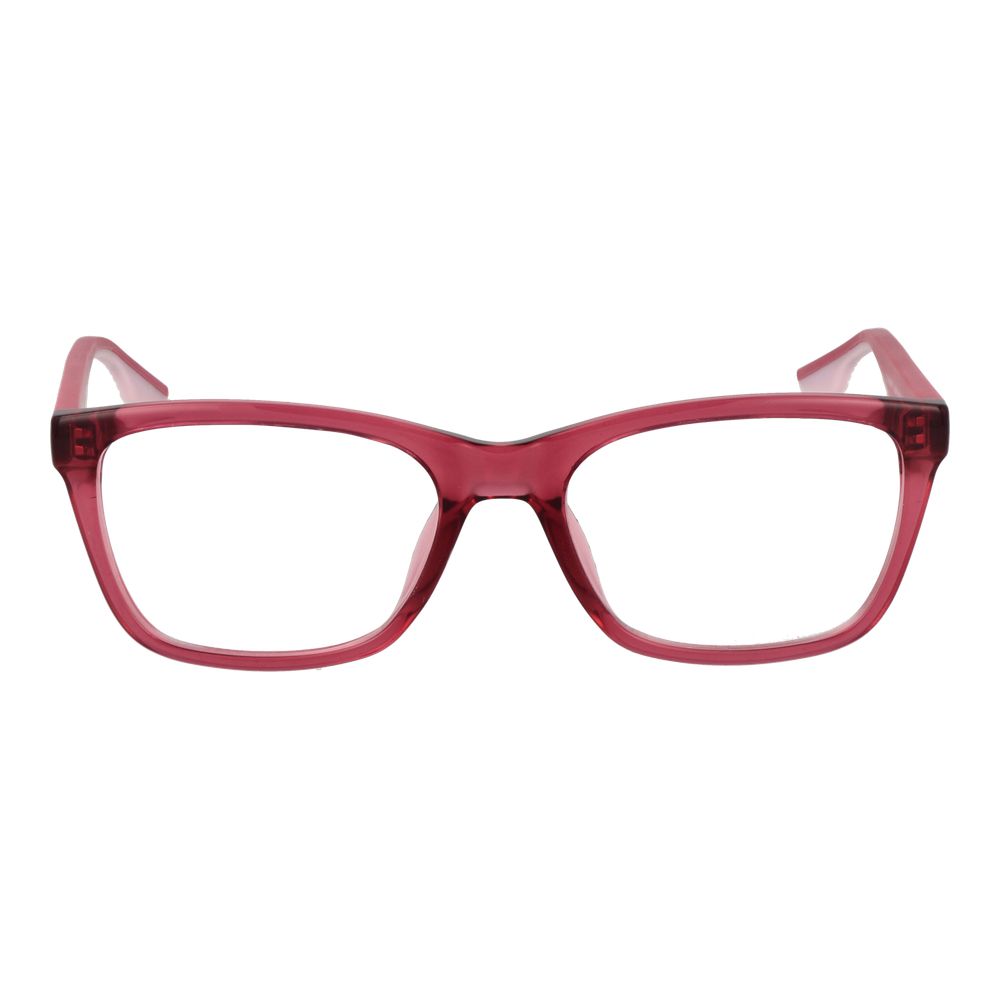 Converse Purple Women Glasses Frame in full-rim stainless steel with demo plastic lenses, size 51-17-140.