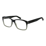 Andy Wolf Black Unisex Glasses Frame in full-rim acetate style, size 57-16-145, black frame with demo lenses, rectangle shape.