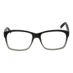 Andy Wolf Black Unisex Glasses Frame - Full-rim acetate frame with demo lenses.