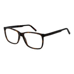 Andy Wolf Brown Unisex Glasses Frame, full-rim acetate with rectangle lenses, includes branded case