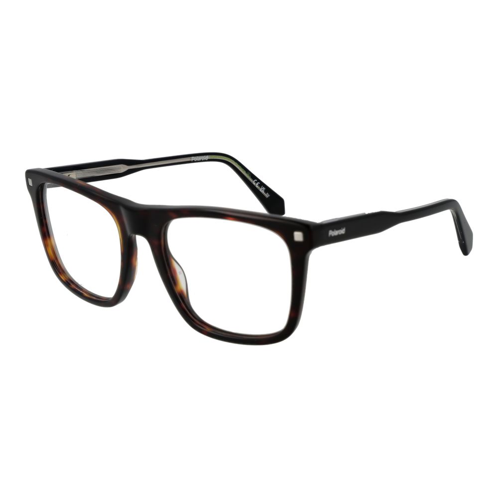Polaroid Brown Acetate Glasses (Frames) 1728,67345776800,Accessories,Brown,Glasses (Frames) - Glasses and Sunglasses - Accessories,Glasses and Sunglasses - Accessories,Men,New with tags,Polaroid