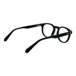 Polaroid Black Women Glasses Frame in cellulose propionate, full-rim with demo lenses; includes branded case.