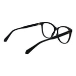 Polaroid Black Women Glasses Frame in full-rim cat eye style with polyamide black frame and demo lenses.